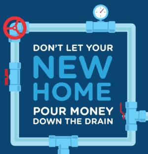 new home drainage infographic